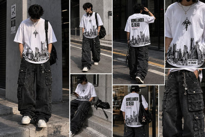HOMELANDER IS DEAD OVERSIZE T-SHIRT