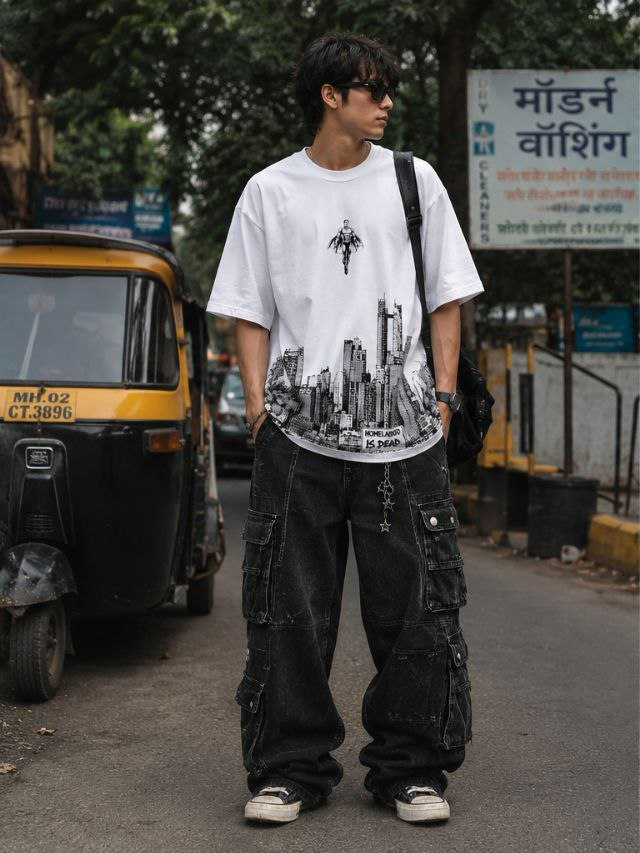 HOMELANDER IS DEAD OVERSIZE T-SHIRT